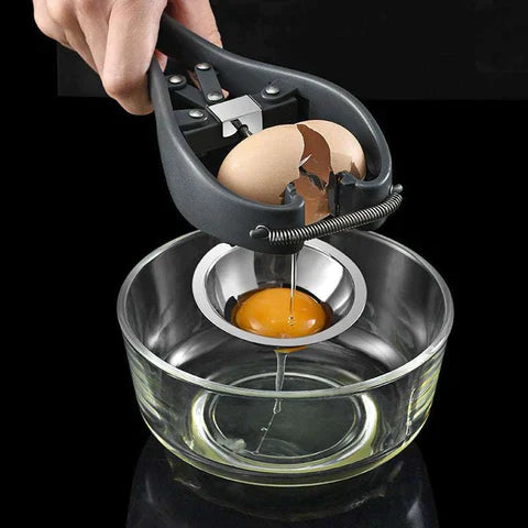 Trendy Yolk Separator: Achieve Perfectly Poached Eggs with a Stainless Steel Egg Opener