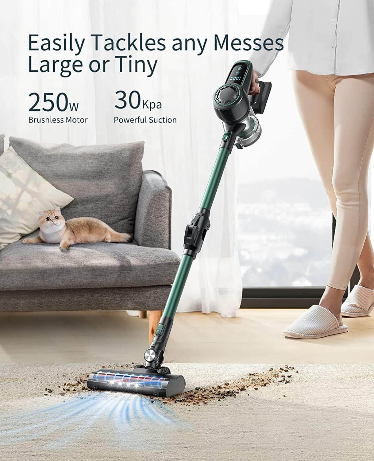 FlexiClean Pro™ Premium 4-in-1 Cordless Vacuum-Chefio