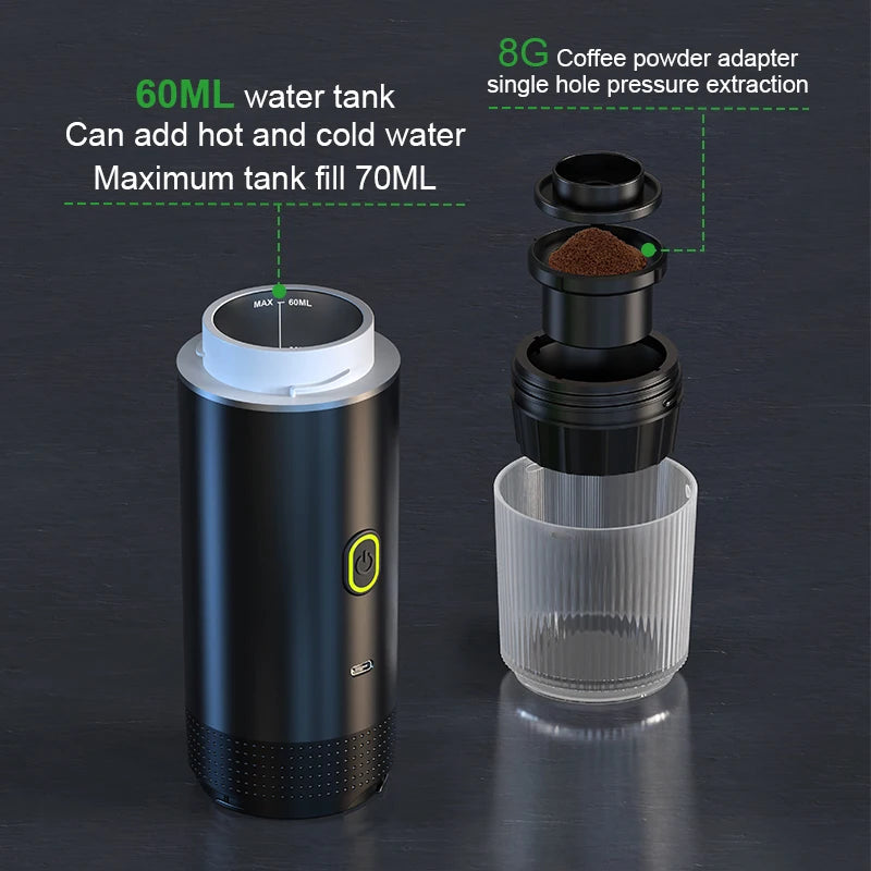 3-in-1 Portable Espresso Maker