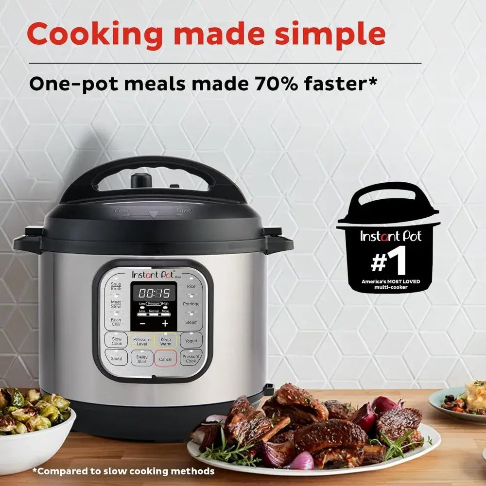 Instant Pot Duo 7-in-1 Mini Electric Pressure Cooker Slow