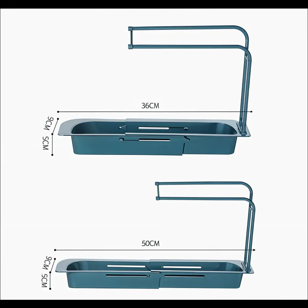 Adjustable Kitchen Sink Organizer-Chefio