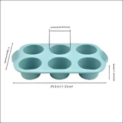 BakeMaster Silicone Muffin Tray-Chefio