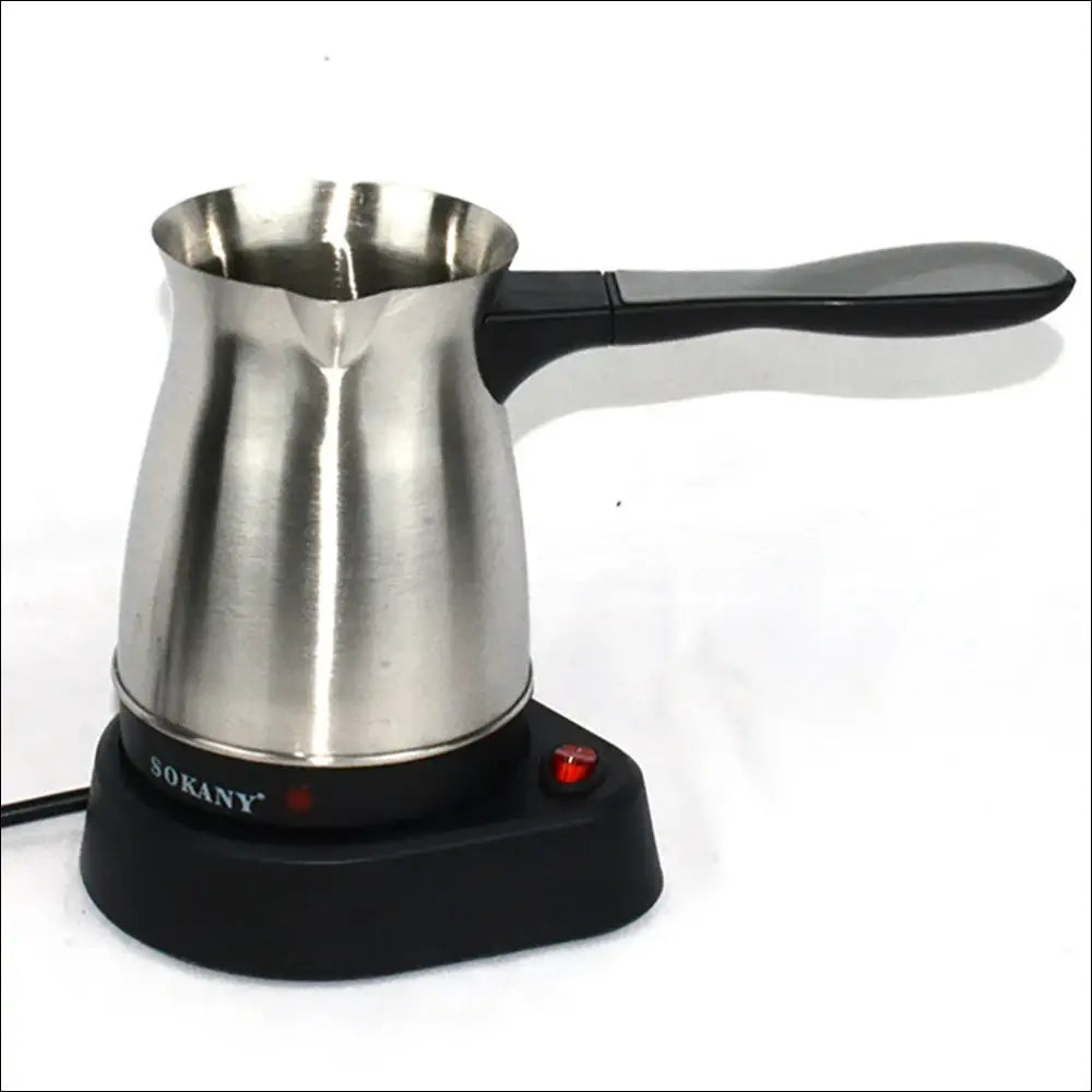 Electric Turkish coffee maker by BrewMaster Espresso, perfect for rich Turkish Greek coffee