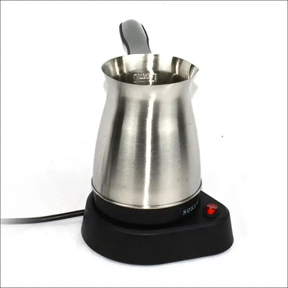 Electric Turkish coffee maker from BrewMaster Espresso for rich stainless steel Turkish Greek coffee