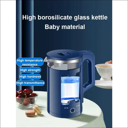 Kettle - Chefio Blue Boil Electric Kettle