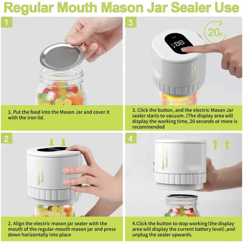 VacuumMaster Jar Seal Kit-Chefio