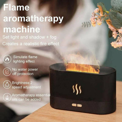 Flame Ultrasonic Humidifier - Premium Home &amp; Kitchen from Chefio - Just $39.99! Shop now at Chefio
