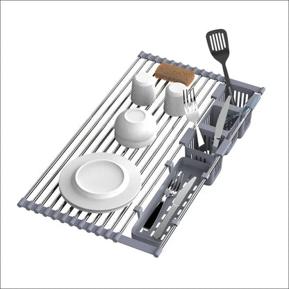 FlexiDry Roll Up Dish Drying Rack-Chefio