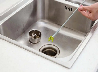 Household Hair Cleaner Drain Clog Remover - Efficient Kitchen Sink Spring Pipe Dredging Tool