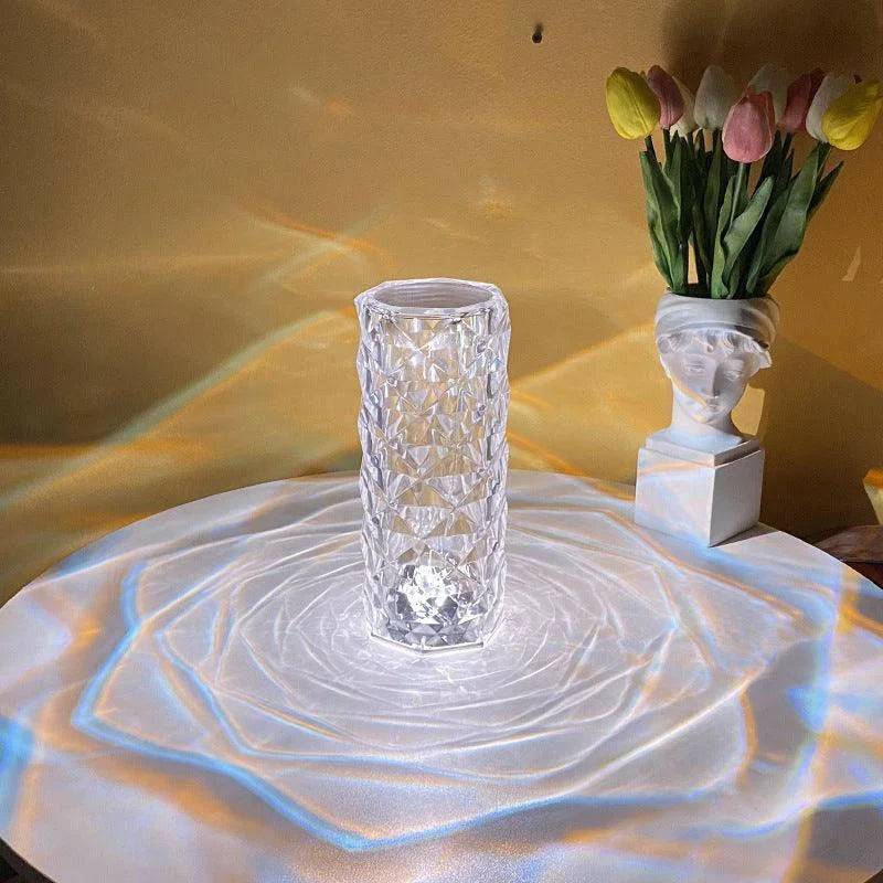 Home &amp; Kitchen - Radiant Crystal LED Lamp