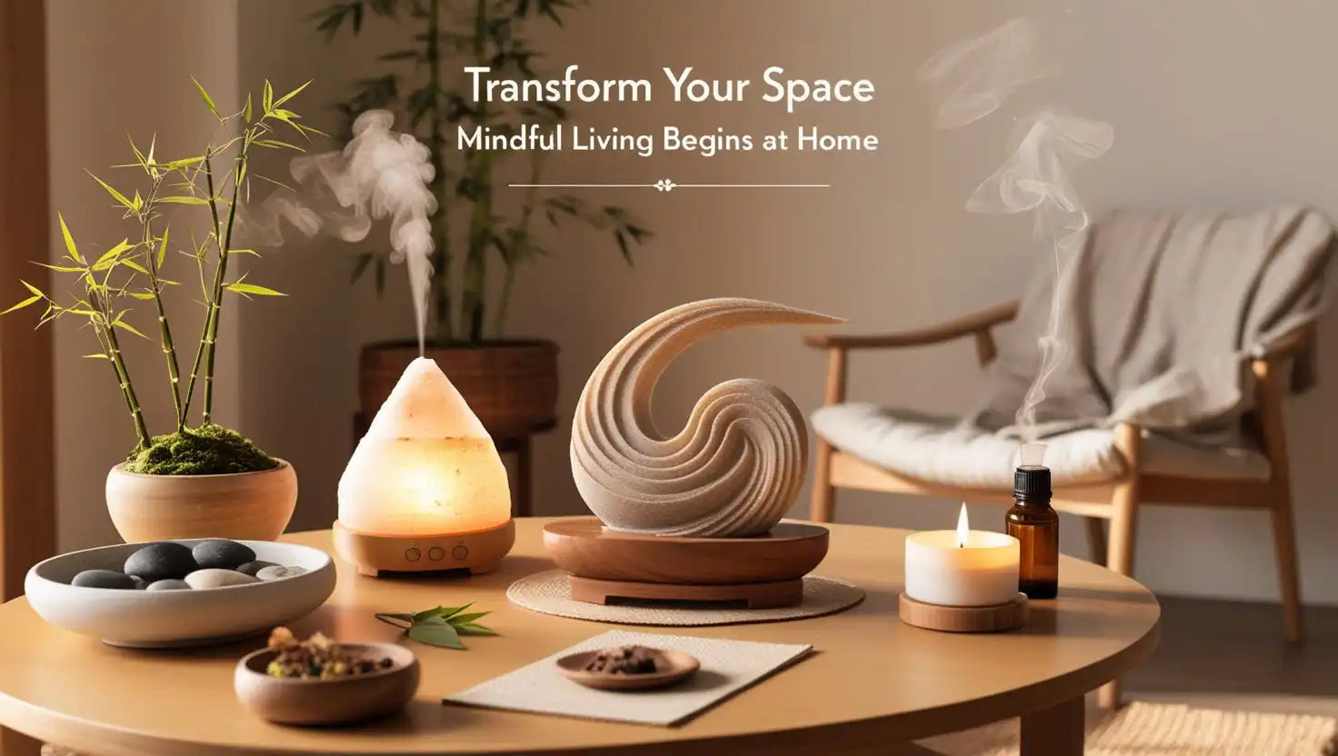 Mindful living home decor.