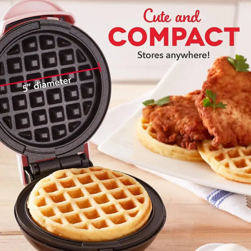 Chefio Gourmet Mini Waffle Maker-Chefio