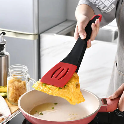 Silicone 3-in-1 Frying Spatula Clip - Essential Kitchen