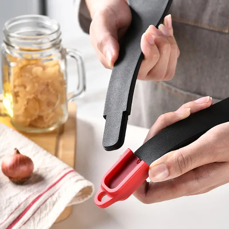 Silicone 3-in-1 Frying Spatula Clip - Essential Kitchen