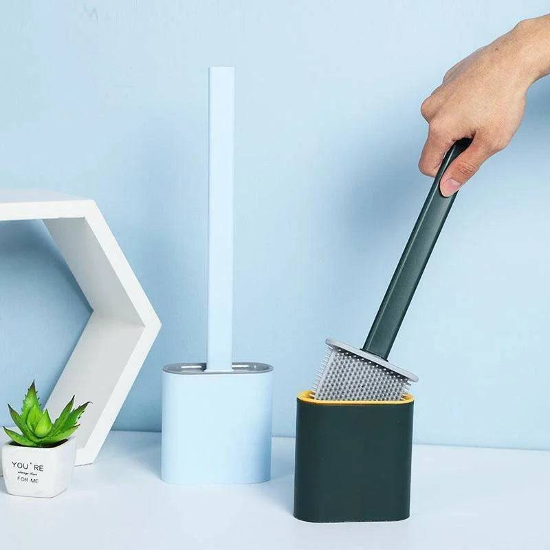Innovative silicone toilet brush with flexible holder among must-have creative kitchen gadgets for home decor1
