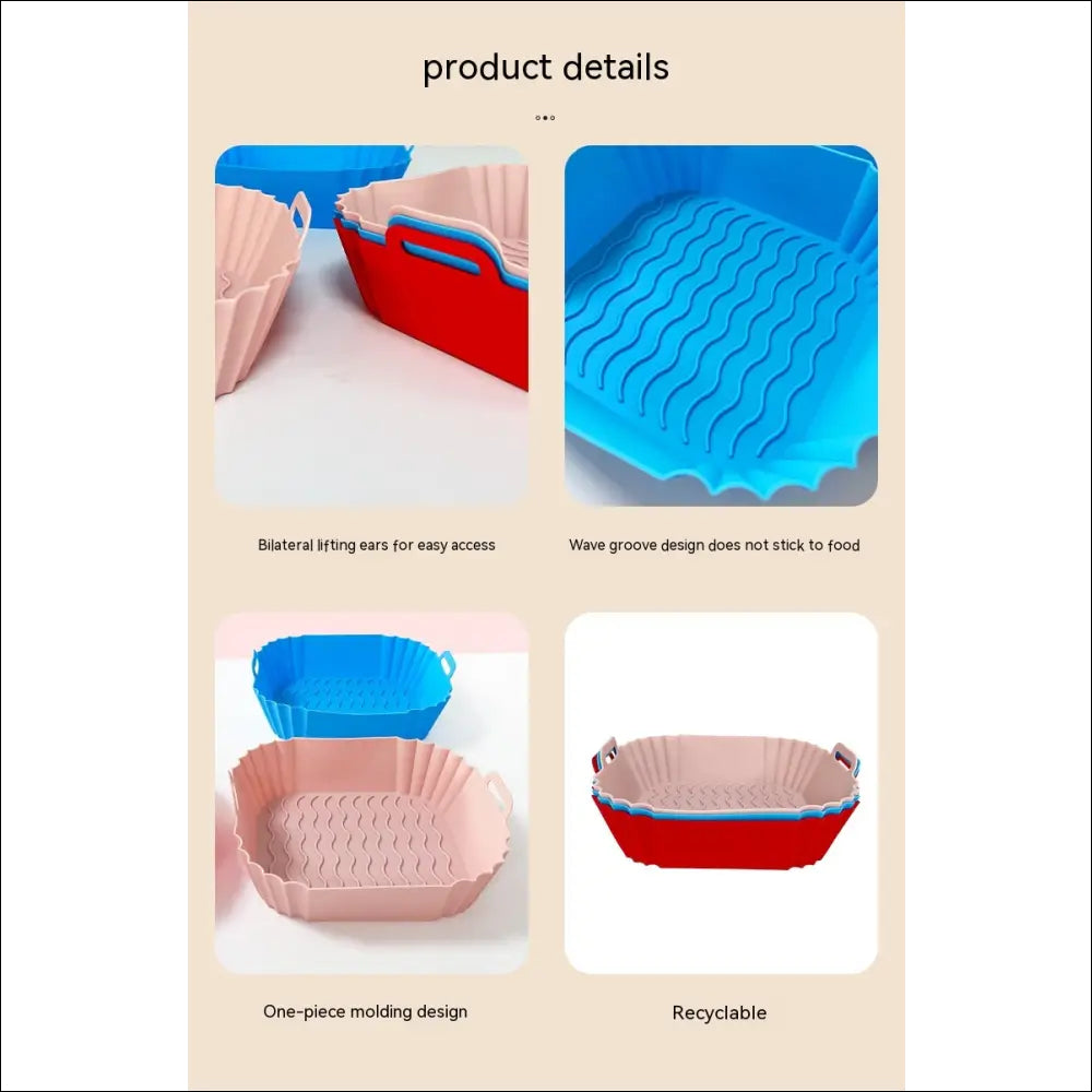 Home &amp; Kitchen - Silicone Air Fryer Magic Tray