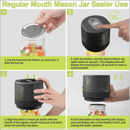 VacuumMaster Jar Seal Kit-Chefio